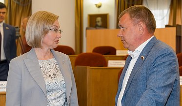 Заседание Законодательного Собрания Оренбургской области